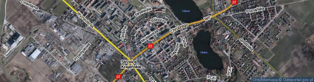 Zdjęcie satelitarne Katedralna ul.
